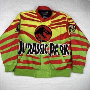 Jurassic Park Work Jacket Men's Size XL Headgear Classics 1995 Multicolor, NWOT